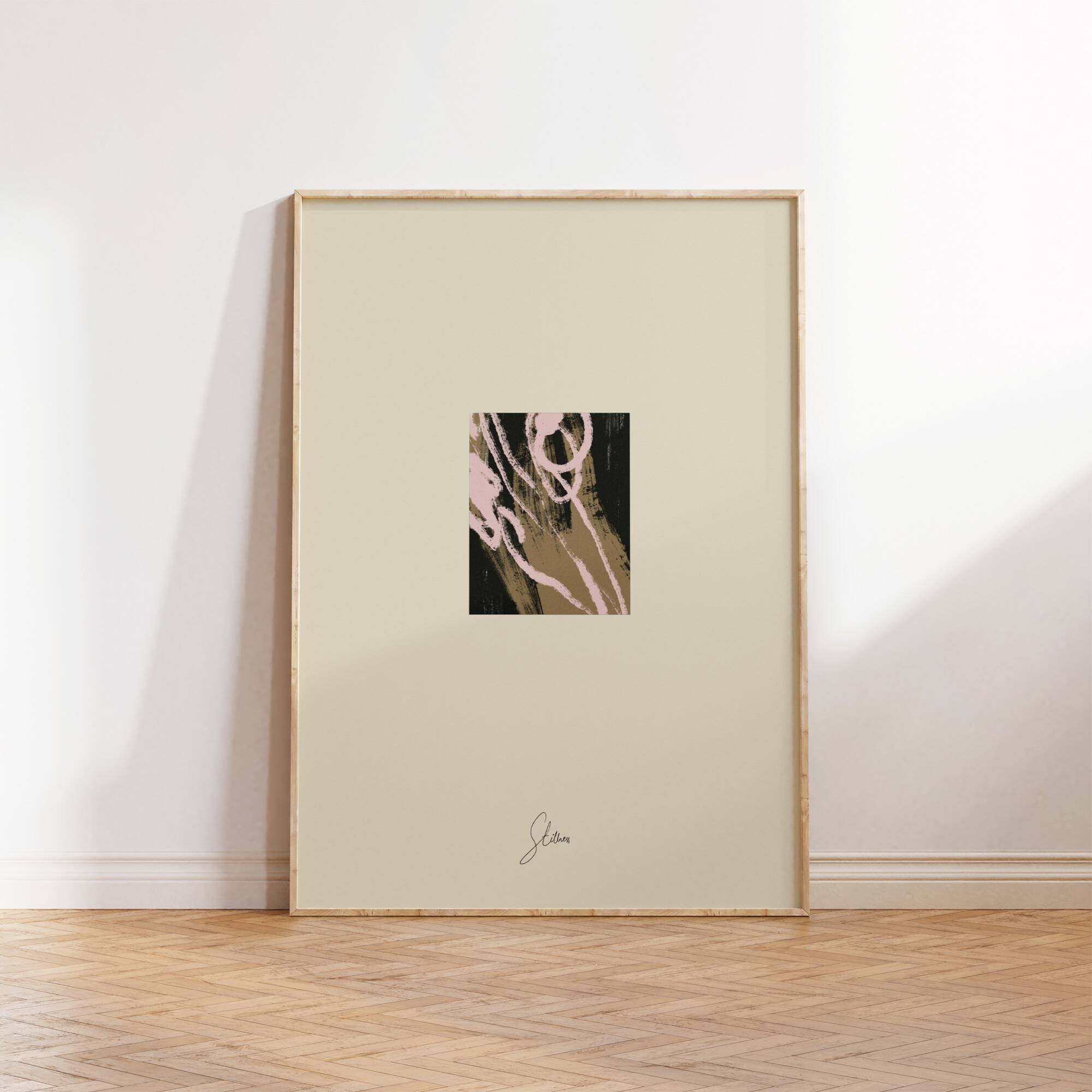 Abstract modern giclee print, 50x70cm