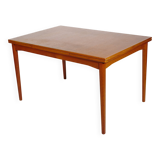 Mid-Century Teak Dining Table from Denmark, Extendable, 1960s