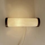 Art Deco Wood Glass Wall Light Bedside