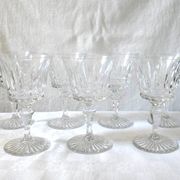7 verres a vin blanc cristal - 13 cm Baccarat Buckinham