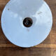 Industrial lampshade in enamelled sheet metal