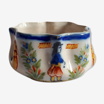 Quimper ceramic cup