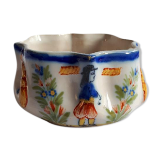 Quimper ceramic cup