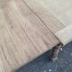 20th century extendable farmhouse dining table renovated in raw wood 225cm