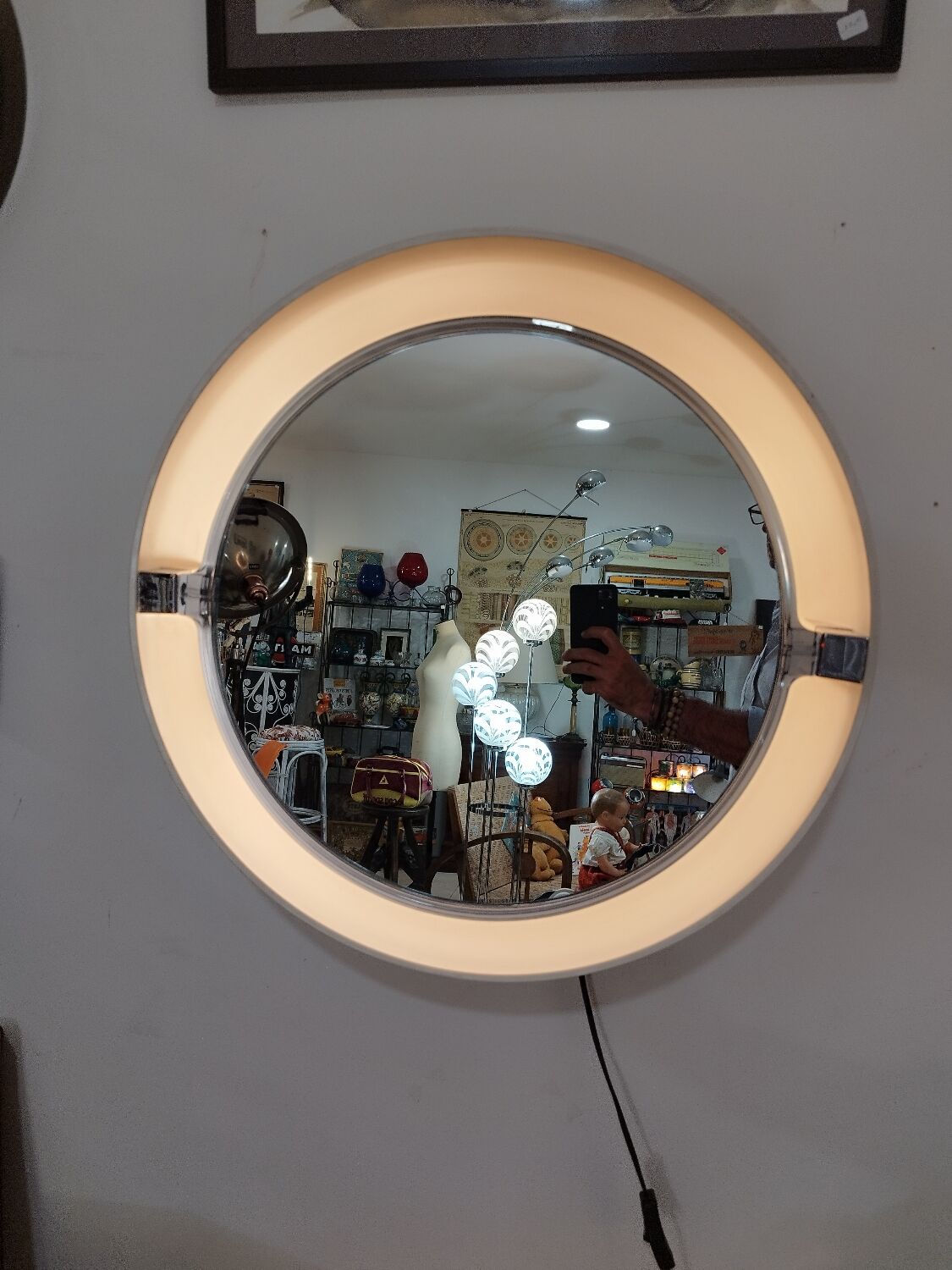 Alibert mirror backlit