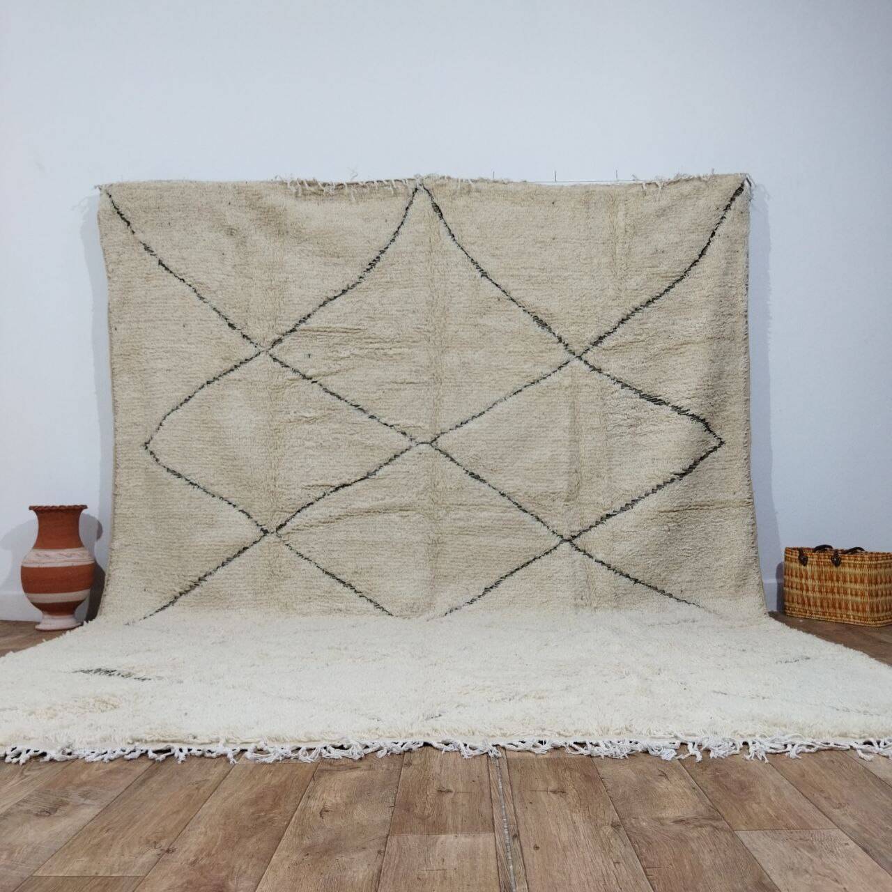 Handmade Moroccan Berber Rug 345 X 266 CM