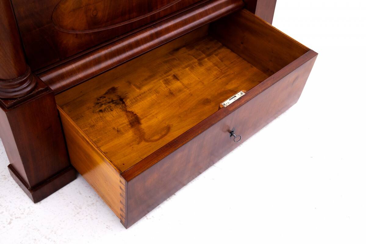 Biedermeier secretary, Western Europe, around 1840.