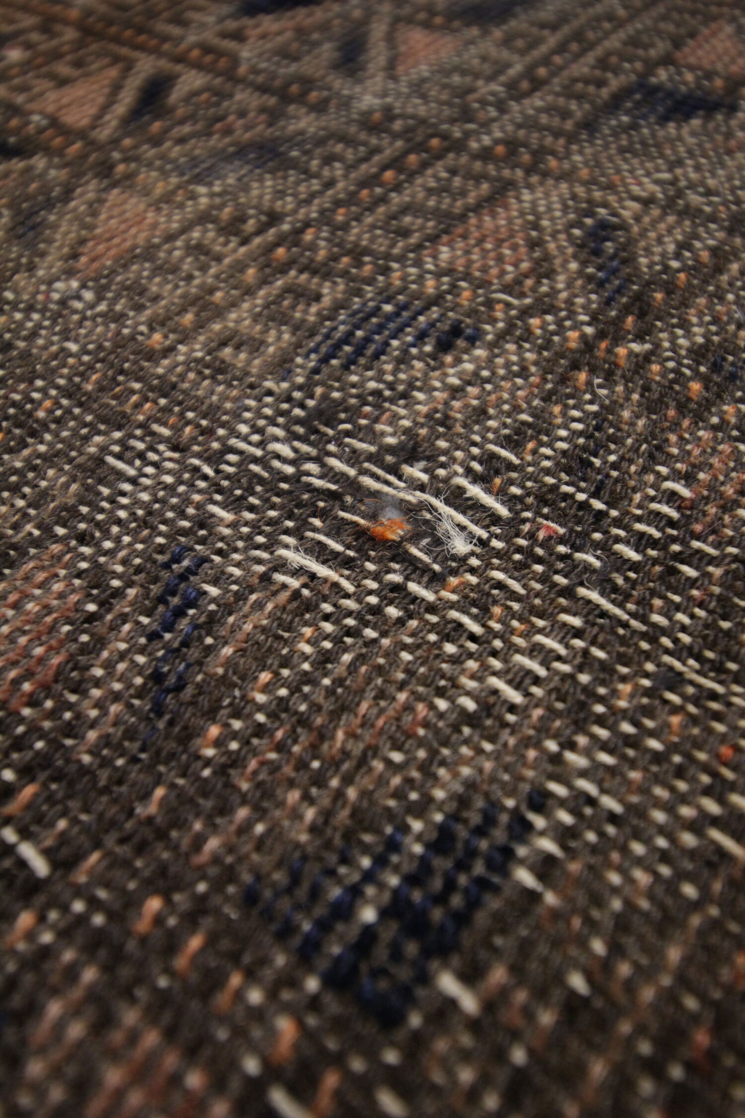 Handmade afghan balouch area rug - 79x118cm