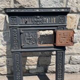 Manteau de cheminée en fonte