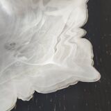 Frosted blown glass bowl from "Creazioni Silvestri Arte Murano