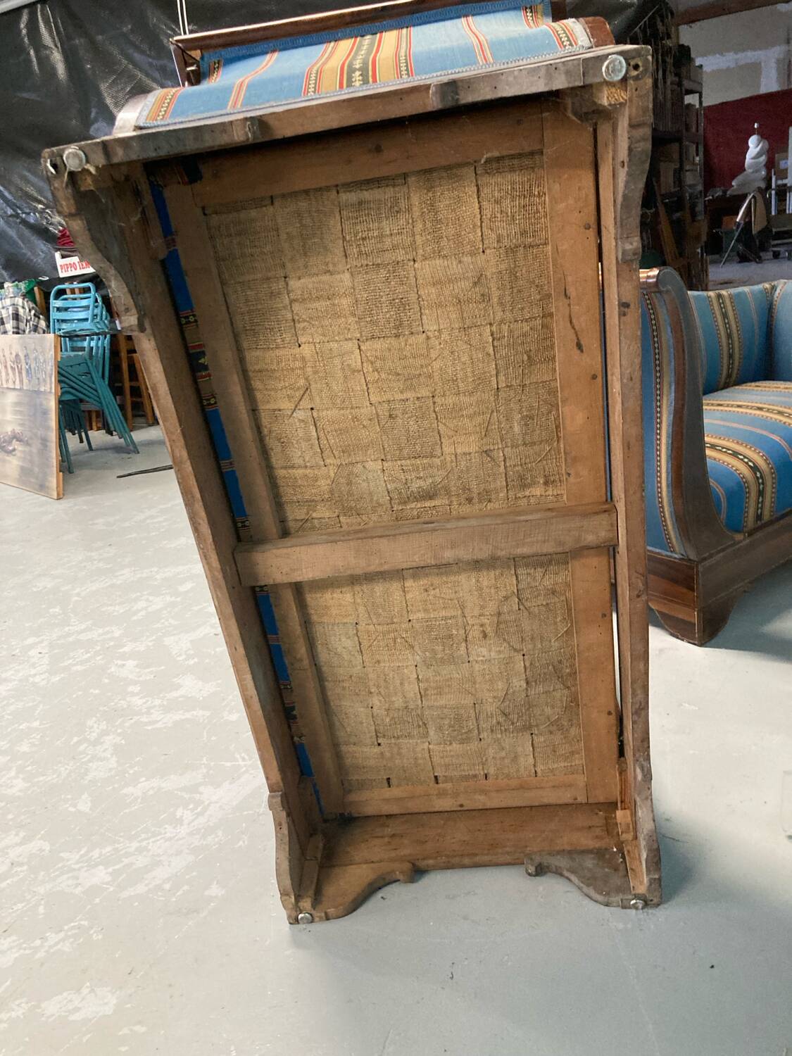 Pair of meridians in rosewood, Charles X period.