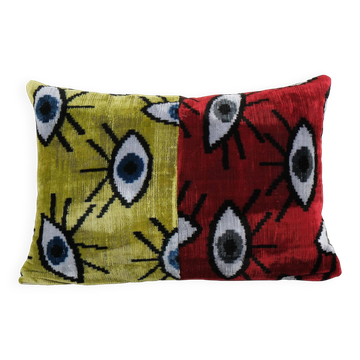 Housse de coussin velours vintage 41x56 cm