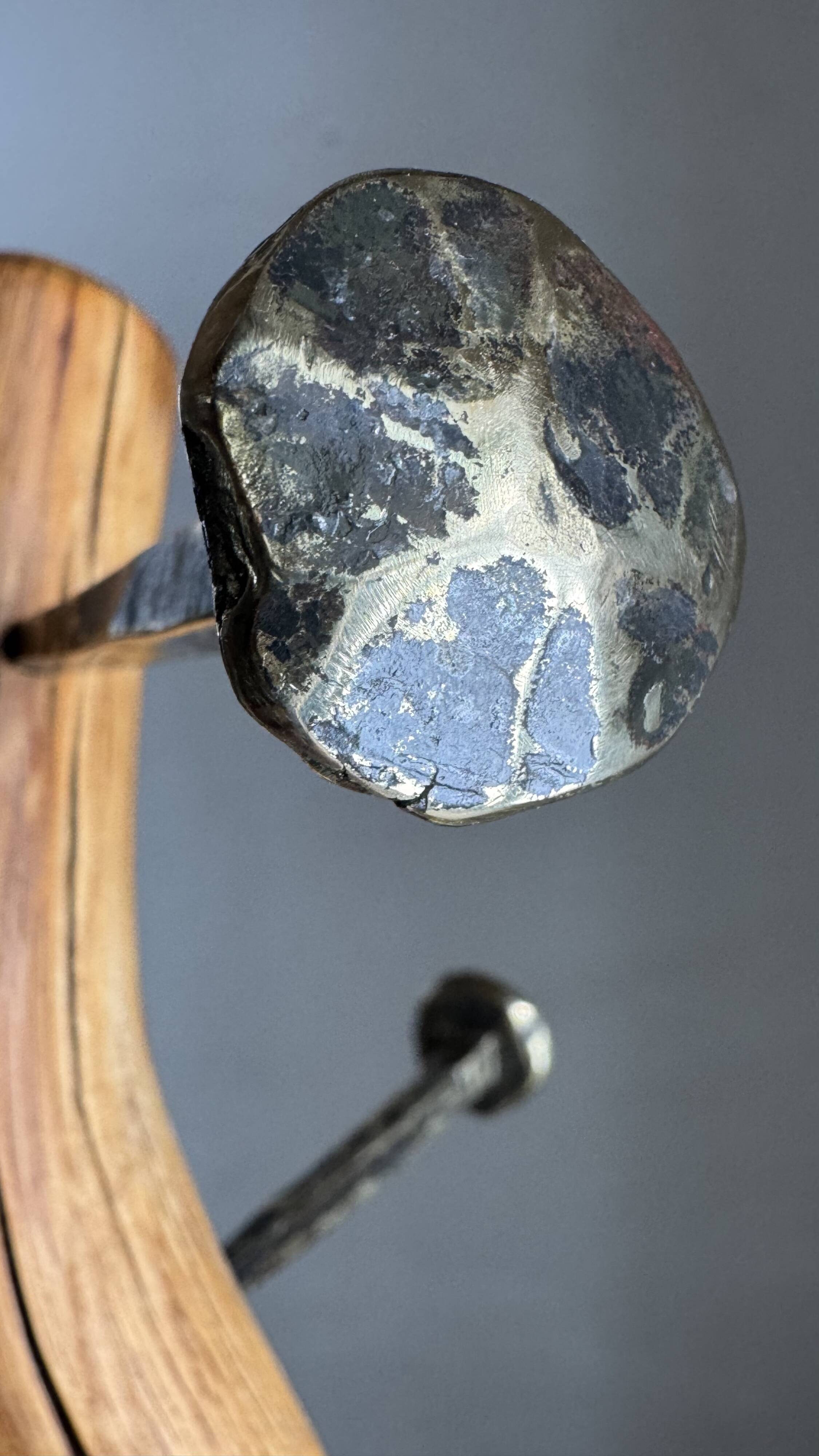Porte-manteau en bois de chêne