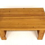 Pine coffee table, Sweden, 1970
