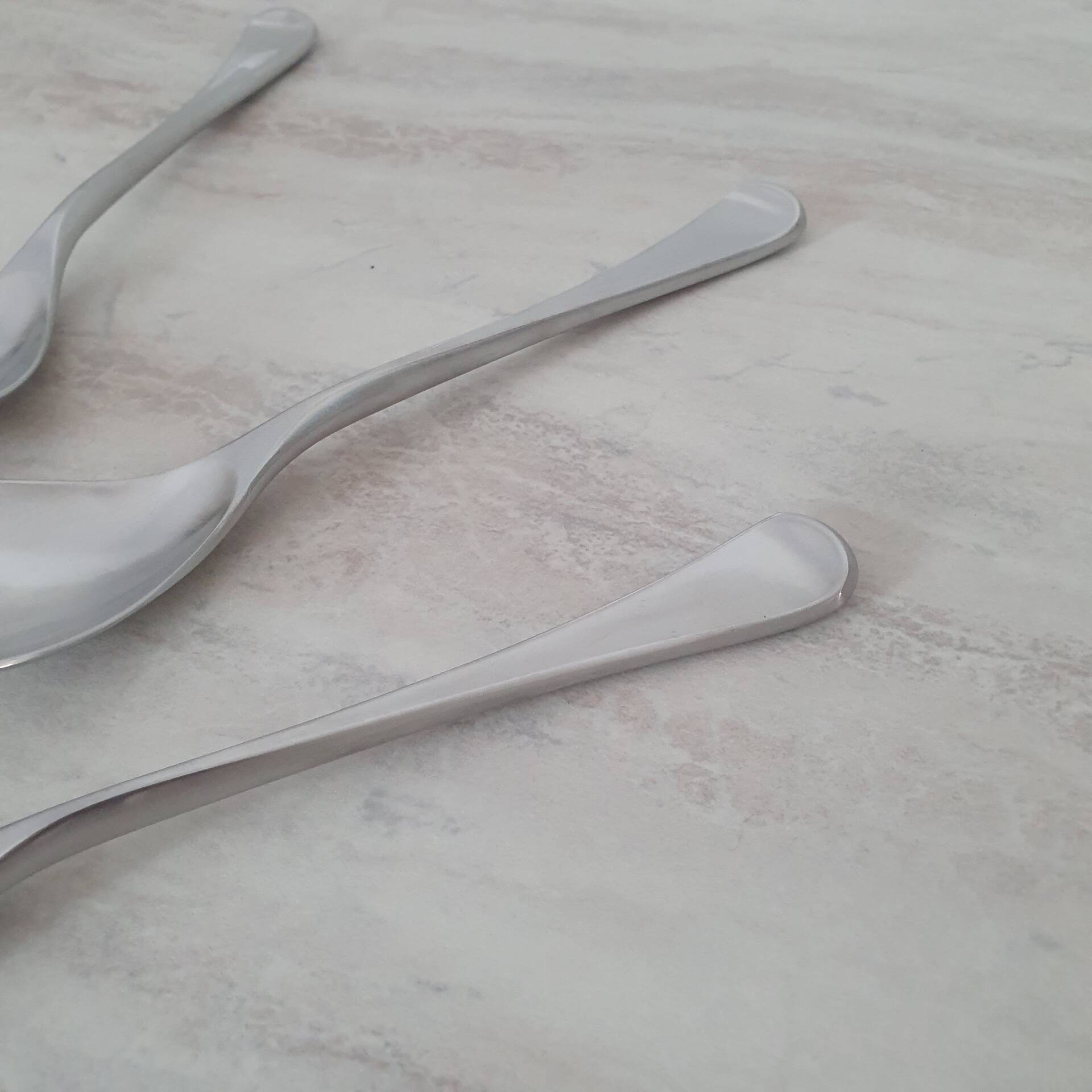 5 Large Spoons Guy Degrenne Cobra collection