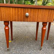 2 Scandinavian rosewood bedside tables from the 1960s