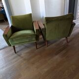 Pair of vintage armchairs