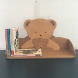 Vintage bear shelf