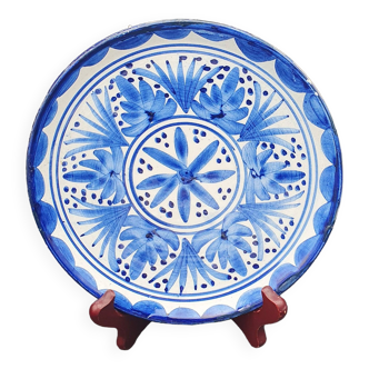 Assiette JUAN TARIN - céramique de Manises -1979 diam 20.5cm #230705