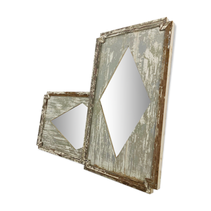 Paire de miroirs xix