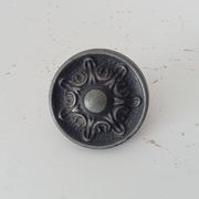 Pair of solid aluminium Victorian-style handles