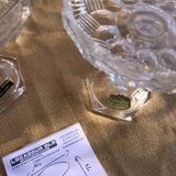 Compotier  Coupelle en cristal sur pied