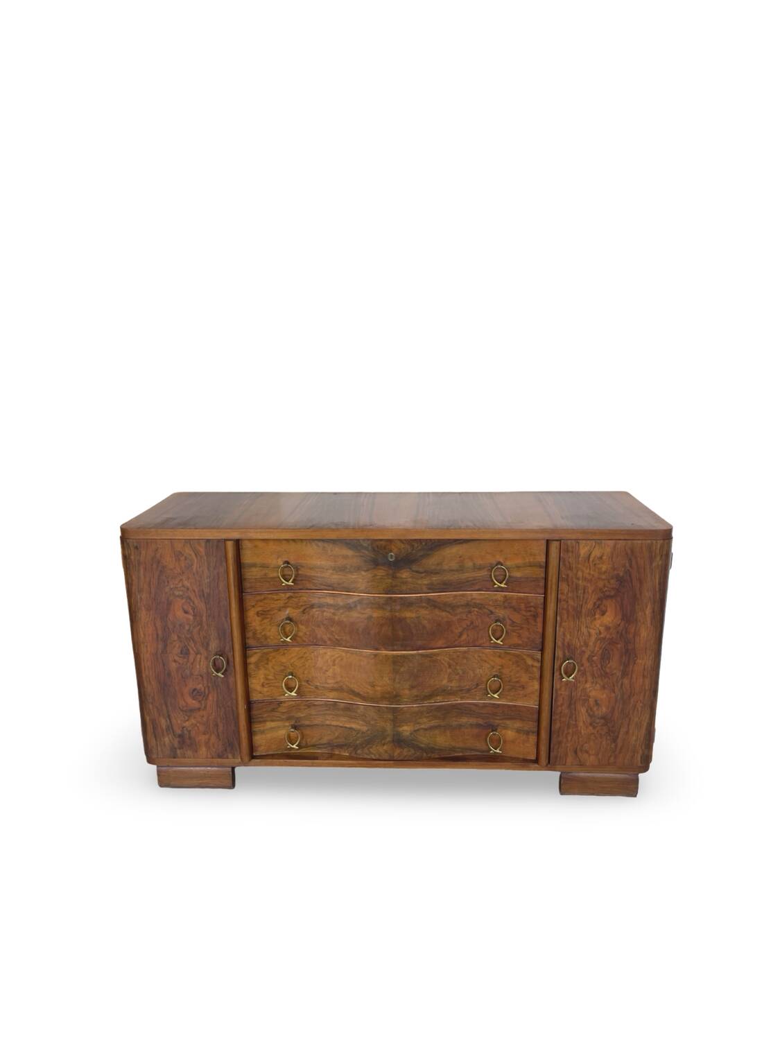 Italian Art deco walnut sideboard