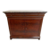 Antique mahogany sideboard with marble top