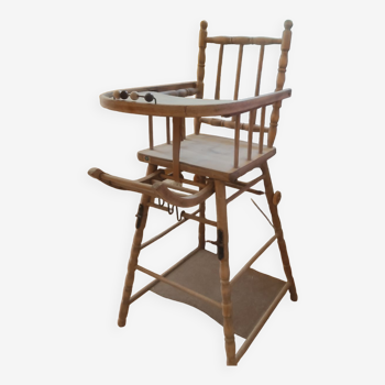 Vintage baby high chair