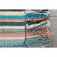 1970s Vintage Turkish Oushak Handmade Wool & Cotton White Rug 146x261