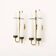 Italian mid century wall lights, set of 2