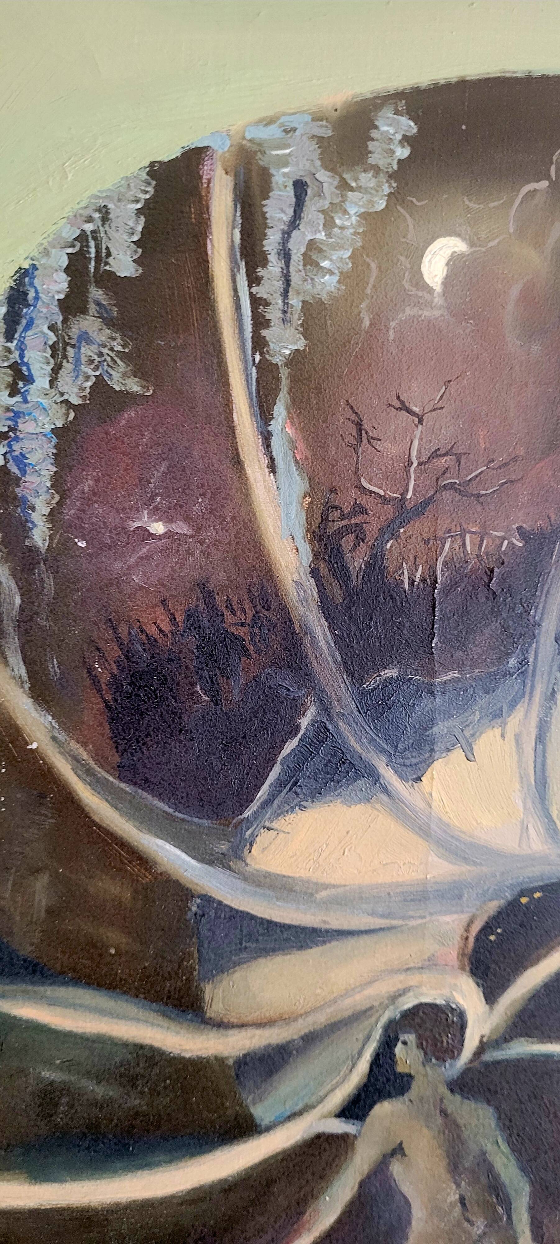 Oil painting by Bruno Lassalle (1982)