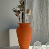 Small geometric carafe with diamond-shaped stopper and its 4 glasses
