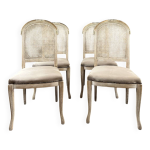 suite de quatre chaises,