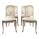 Set of four chairs, 20th Century