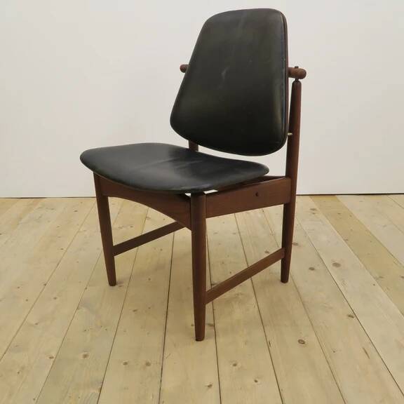 Teak chair by Arne Hovmand-Olsen, Denmark 1960