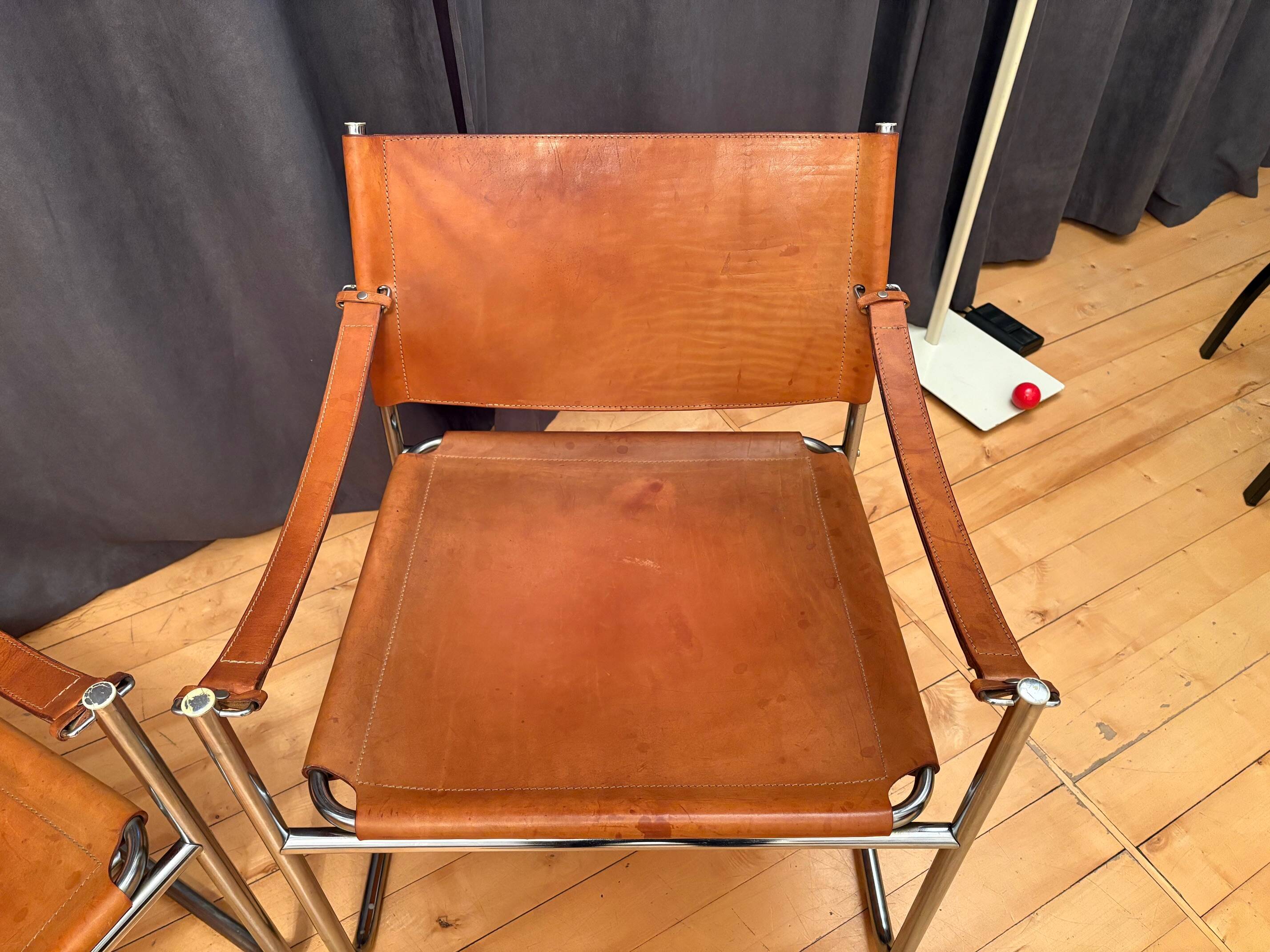 A pair of Amiral armchairs, designed by Karin Mobring, Ikea, Sweden, 1970s.