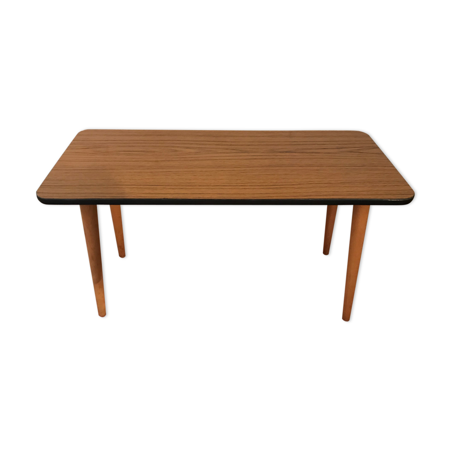 Vintage side coffee table in formica