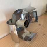 Applique space age chromé