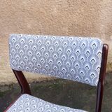 4 restored Scandinavian rosewood chairs