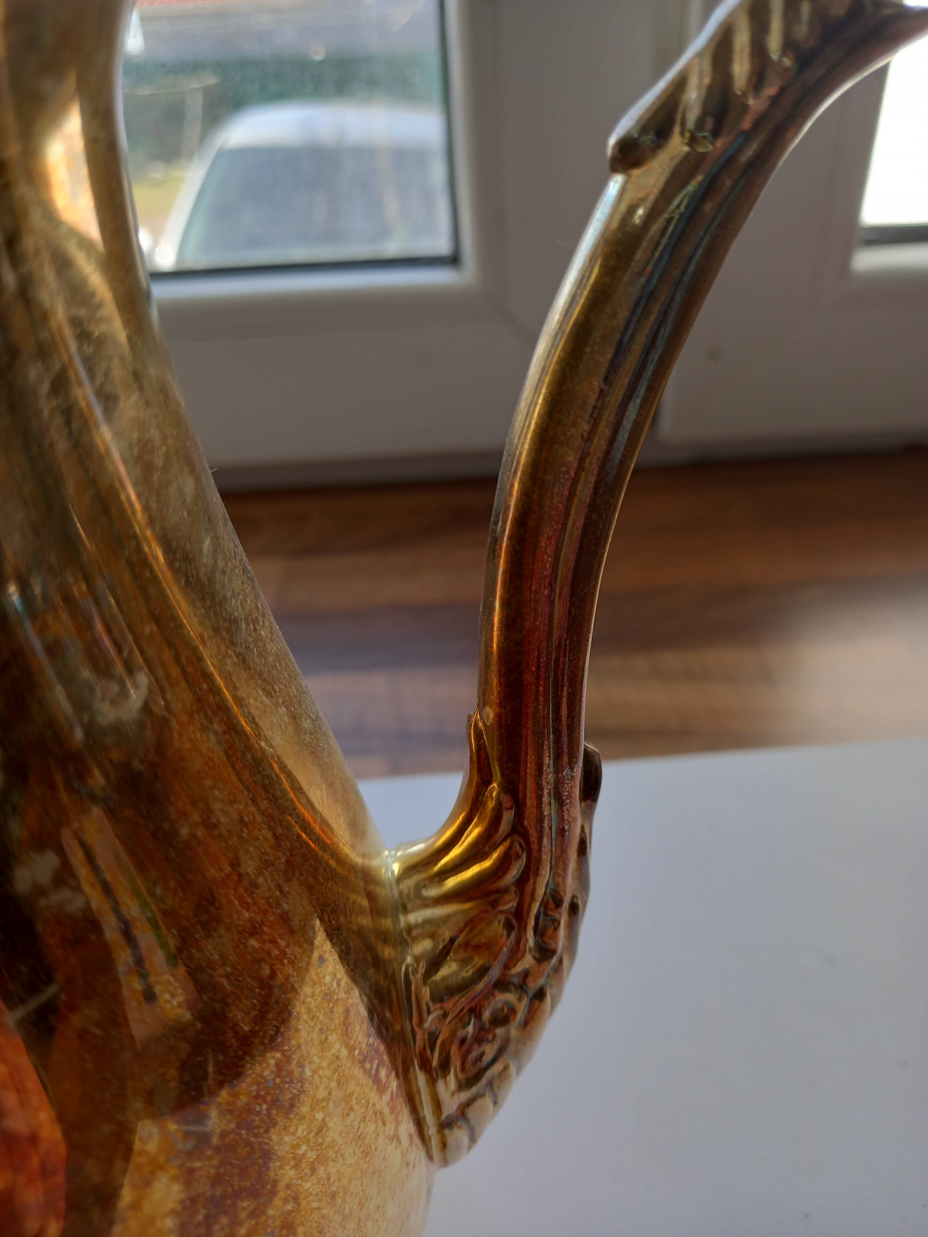 Blue vintage metal – heavy piece