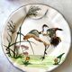 Service de table assiettes et plats Gien modèle grands oiseaux