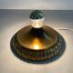 Simple flush lamp in brass, mid-century German design, 1960s, Germany.