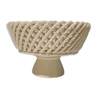 Porcelain fruit basket