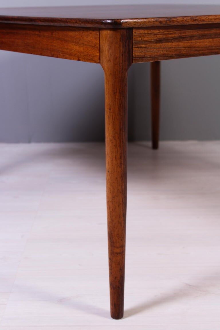 Yngvar Sandstrom rosewood table Seffle Màbelfabrik 1950s
