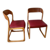 Baumann sleigh chairs