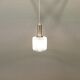 Small hanging lamp in transperant crystal glass