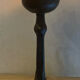 Wrought iron candle holder