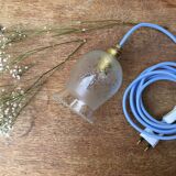 Glass hanging lamp