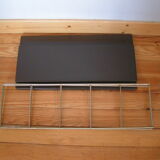 Metal wall string shelf
